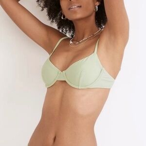 Madewell second wave underwire bikini top